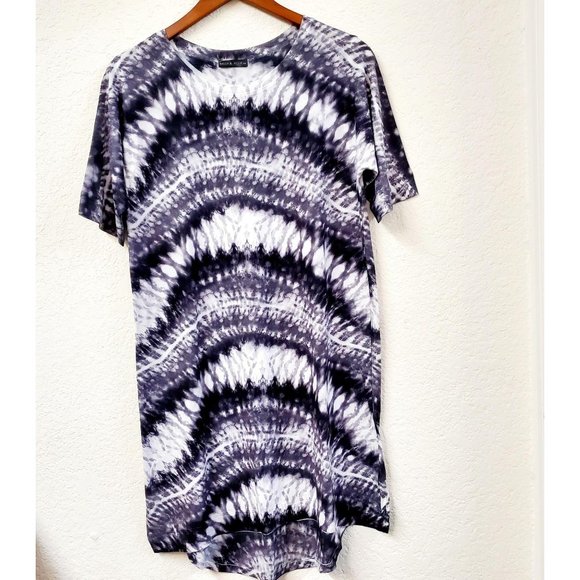 Nally & Millie Half Sleeve Tie Dye Dress Size S - Picture 2 of 6